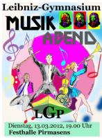 Musikabend Plakat 2012