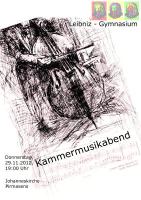Plakat Kammermusikabend 2012