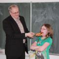 "Leibniz lädt ein" - Herr Cronauer bei der 5e - 24.5.13