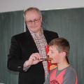 "Leibniz lädt ein" - Herr Cronauer bei der 5e - 24.5.13