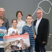 Spende der Sparkasse 5/16 Foto: M. Fuhser