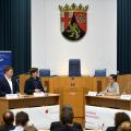 Foto: Landtag Rheinland-Pfalz / Andreas Linsenmann; Landeswettbewerb Jugend debattiert 4/18