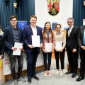 Foto: Landtag Rheinland-Pfalz / Andreas Linsenmann; Landeswettbewerb Jugend debattiert 4/18