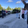 Einweihung Audioguide am Stadion 8/25